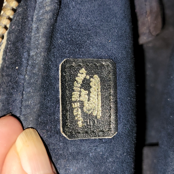 GUCCI Monogram Navy Web GG purse - Picture 12 of 13